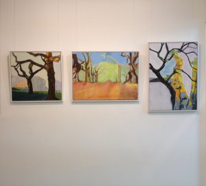 Karen Pollock - paintings at Espacio Gallery, July 2015