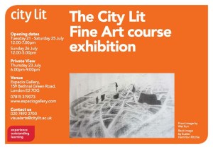 CLFA course exhibition flyer