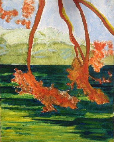 Towards the mainland