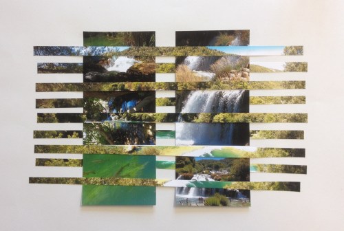 Krka (2017) mixed media on paper