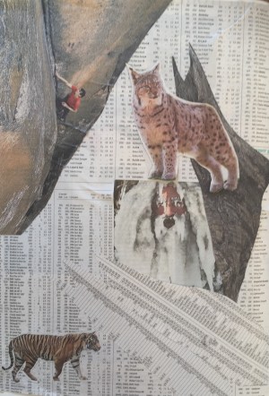 Ice-man (collage, 2019)