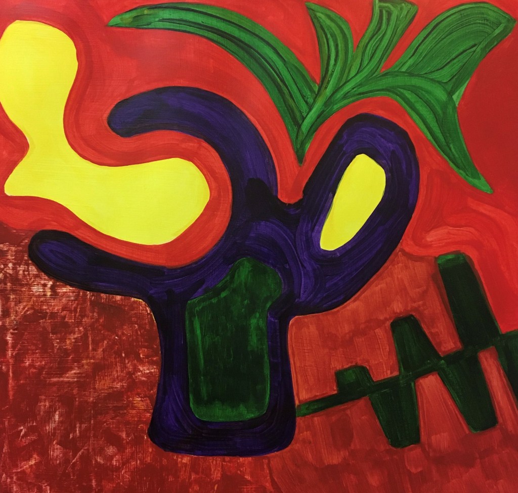 Fun with colour (2021) acrylic on paper