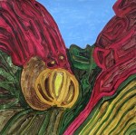 Magical bark (2021) acrylic on paper